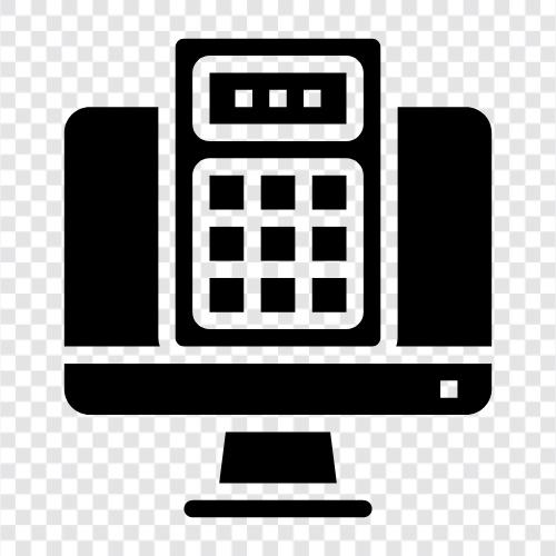 calculator app, calculator software, calculator for school, calculator for business icon svg