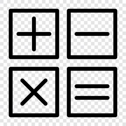 calculator app, calculator software, calculators, math Значок svg