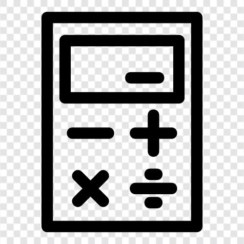 calculator app, calculator for school, calculator for work, calculator on phone icon svg