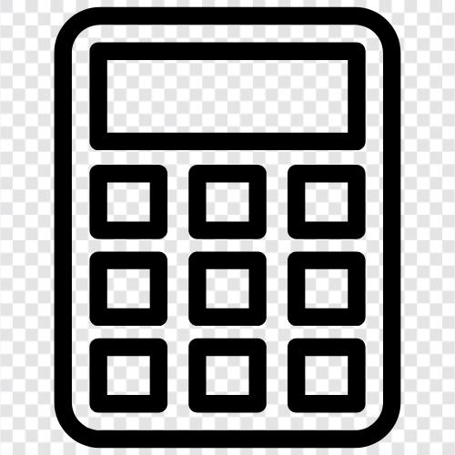 calculator app, calculator for school, math calculator, scientific calculator icon svg