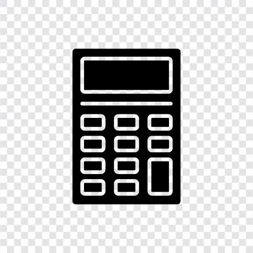 calculator app, calculator online, calculator with fractions, calculator with decimals icon svg