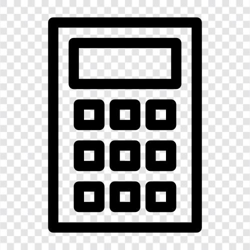 calculator app, calculator software, calculator for math, calculator for science icon svg