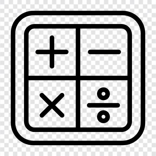 calculator app, calculator for Android, calculator for iOS, calculator for Windows icon svg