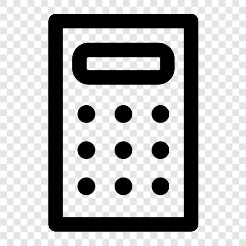 калькулятор, калькулятор по телефону, калькулятор онлайн, калькулятор для школы Значок svg