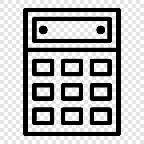 calculator application, calculator software, calculator for windows, calculator for mac icon svg