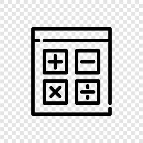 Hesap makinesi uygulaması, android için hesaplayıcı, pencereler için hesaplayıcı, iph için hesaplayıcı ikon svg