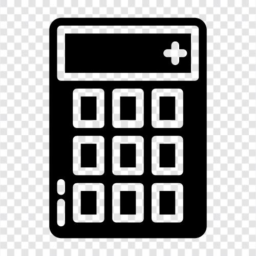 calculator apps, calculator for math, calculator for science, calculator for finance icon svg