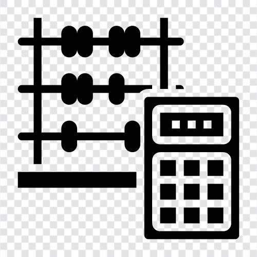 calculator, financial, accounting, calculation icon svg