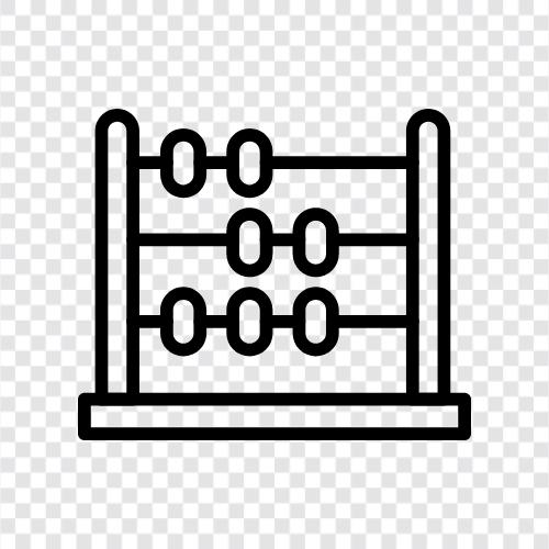 hesap makinesi, finans, muhasebe, para ikon svg