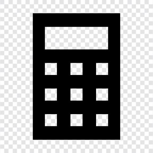 калькулятор, калькулятор для андроида, калькулятор для айфона Значок svg