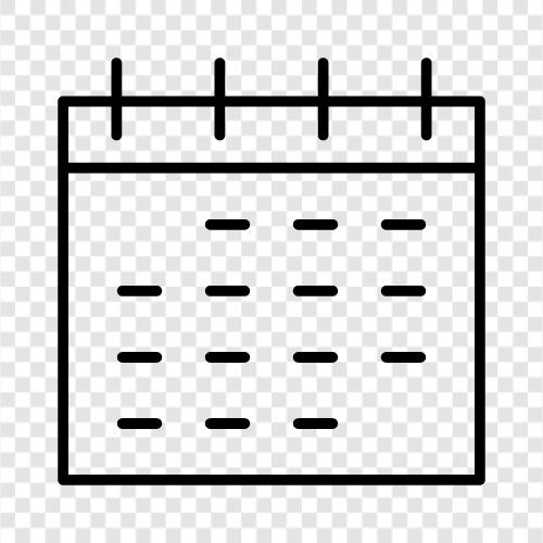 Kalender App, Tagebuch, Todoliste, Tagesplaner symbol
