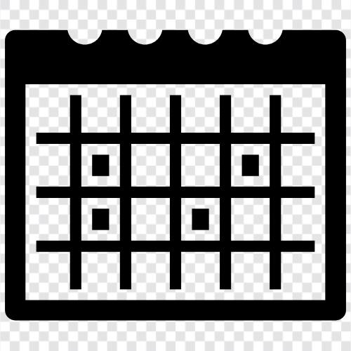 KalenderApp, Termin, Terminplanung, TodoListe symbol
