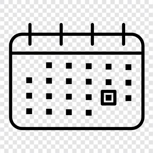 calendaring, planner, scheduling, reminder icon svg