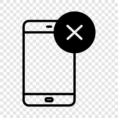 call not connected, call dropped, call failed, call rejected icon svg