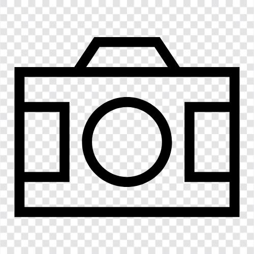 Camera app, Camera software, Camera hardware, Camera accessories icon svg