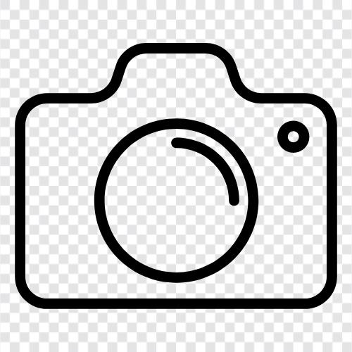KameraApp, Kameraeffekte, Kameralinsen, Kameraausrüstung symbol