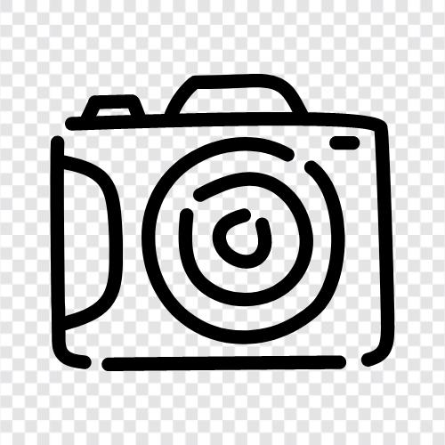 camera phone, digital camera, camera lens, camera sensor icon svg