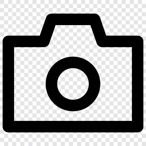 kamera telefonu, kamera uygulaması, kamera ekipmanları, kamera lensi ikon svg