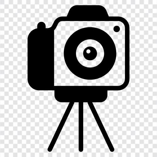 camera tripod for photography, camera tripod for video, camera tripod icon svg