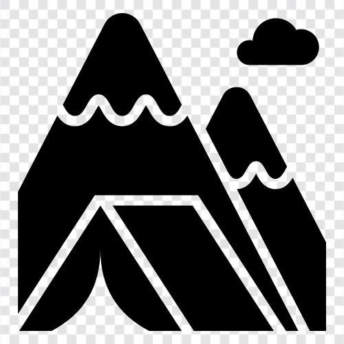 camping equipment, camping tents, camping gear, camping tent reviews icon svg