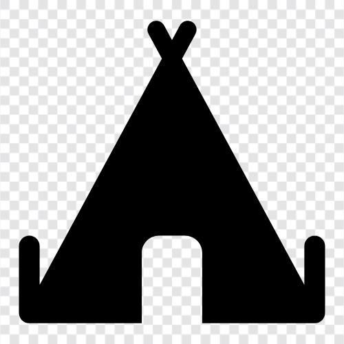 Camping, Outdoor, Reisen, Campingausrüstung symbol