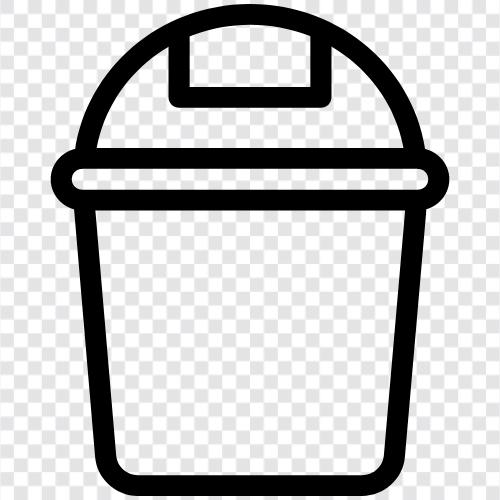 can, container, dump, garbage icon svg