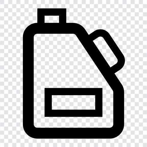 Can, Petroleum, Gasoline, Fuel ikon svg