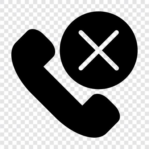 Cancel Call icon svg