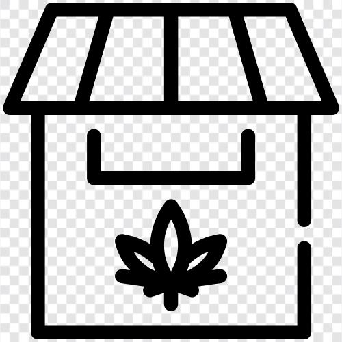 Cannabisdispenser, Cannabisladen, Cannabisladen in meiner Nähe, Cannabisdispenser in meiner Nähe symbol