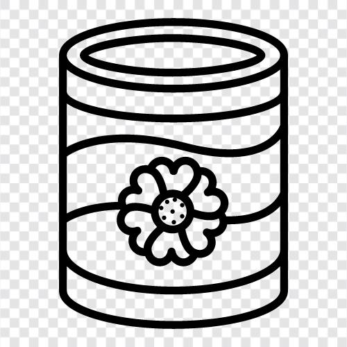 cans, tuna, canned, food icon svg