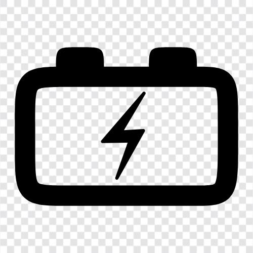 Зарядное устройство для автомобильных батарей, кабели для автомобильных батарей, замена автомобильных батареек, автомобильная батарея Значок svg
