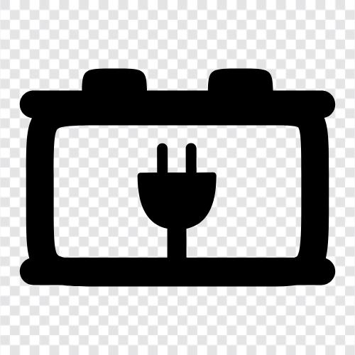 AutoBatterieLadegerät, AutoBatterieWarnung, AutoBatterieErsatz, AutoBatterie symbol