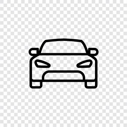 Auto, Autofahren, Transport, Front Auto symbol