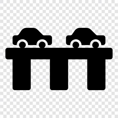 Car Connector, Car Adapter, Car Bridge icon svg