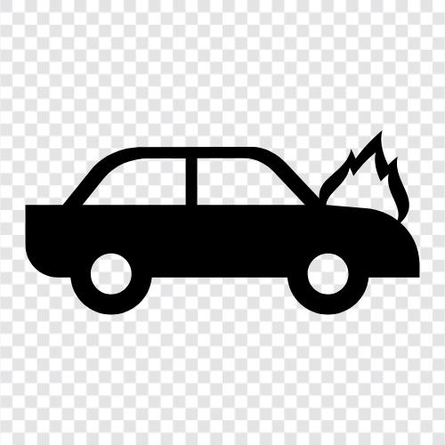 Car Explosion, Car Accident, Car Crashes, Car Wreck icon svg