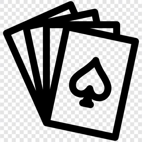 card game, strategy, hand, cards icon svg