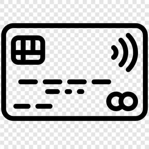 card, EMV, NFC, ISO 14443A icon svg