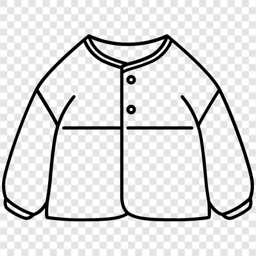 cardigan, baby, winter, children icon svg