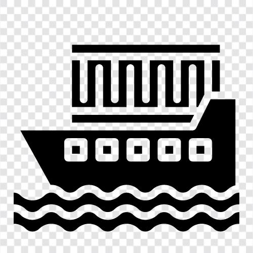 Cargo Carrier, Cargo Truck, Cargo Boat, Cargo Ship Cargo symbol