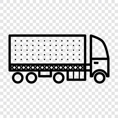Cargo, Truck, Moving, Transport icon svg