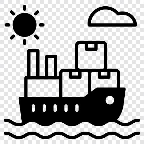 Cargo Shipping, Cargo Ship Cargo, Cargo Ship Transport, Cargo Ship Cargo Transport symbol