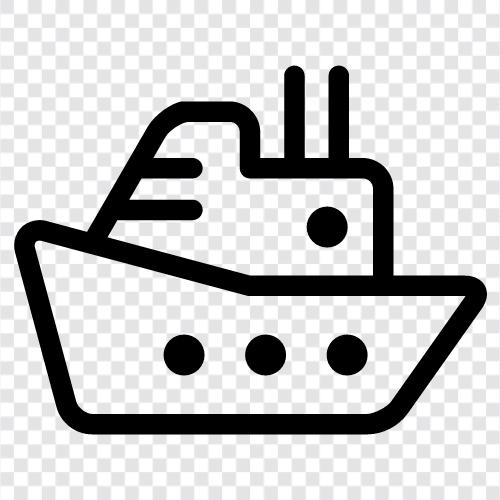 Fracht, Frachtschiff, Segeln, Transport symbol