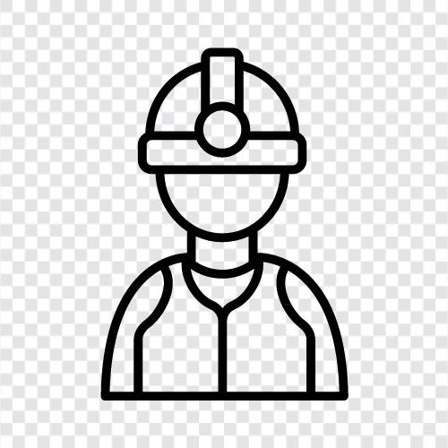 carpenter, plumber, electrician, roofer icon svg