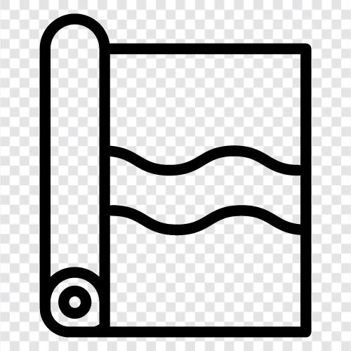 carpet, padding, foam, insulation icon svg