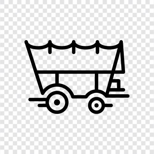 carriage, transportation, cargo, freight icon svg