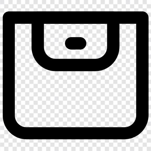 Carrier, Handle, Shopping, Handbag icon svg