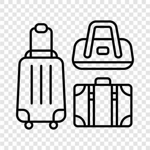 Carryon, Travel, Suitcase, Cabin ikon svg