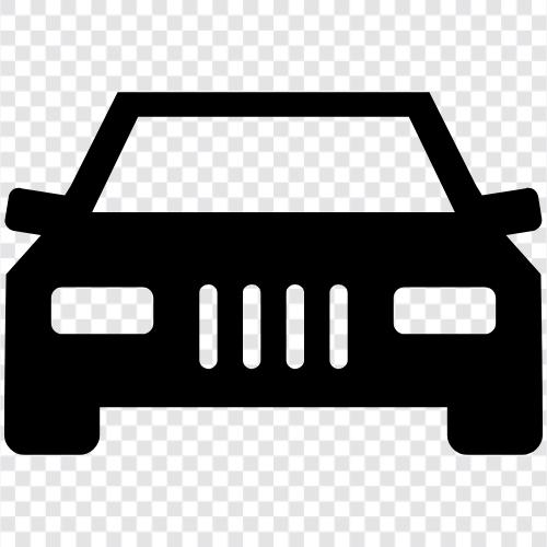 cars, driving, automobile, car rental icon svg