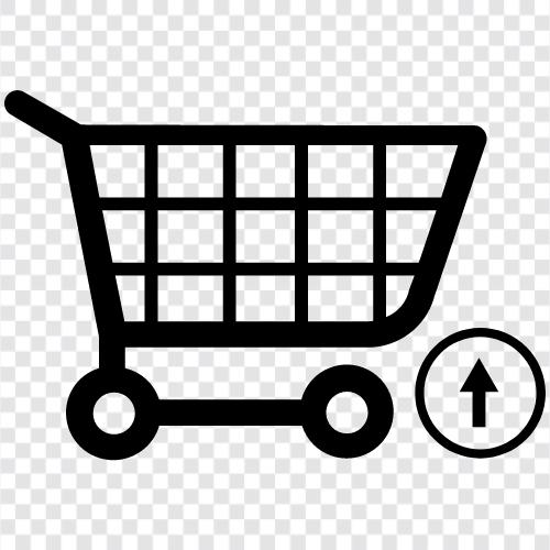 cart, take, store, haul icon svg