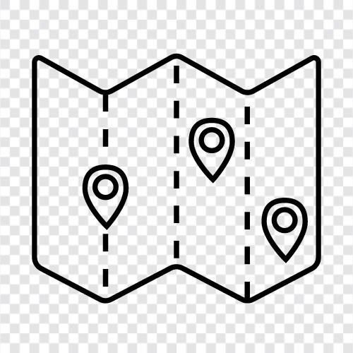 Kartographie, GIS, Geographisches Informationssystem, Geographie symbol